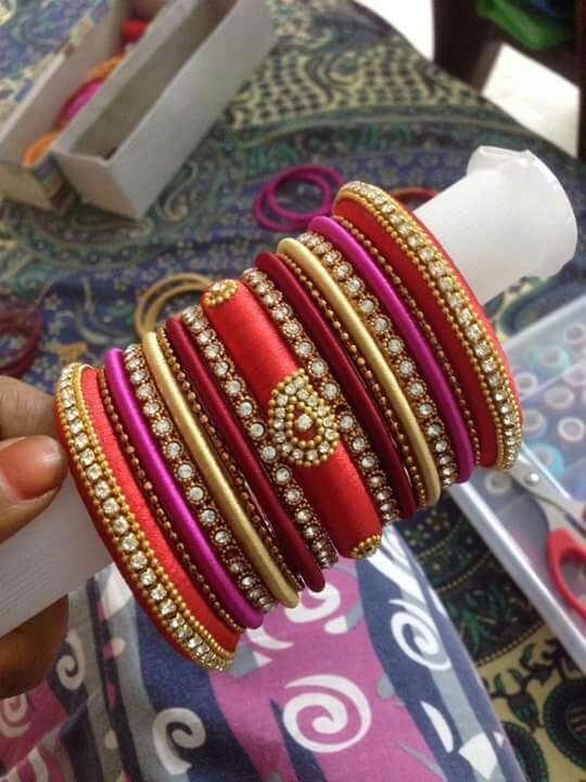 Silk Thread Jewelry 1