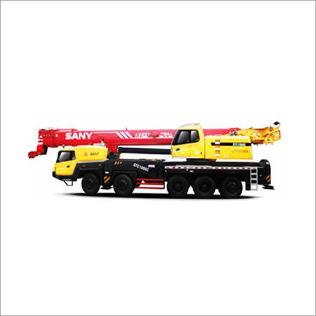 100 Ton Truck Crane Application: Outdoor Yard