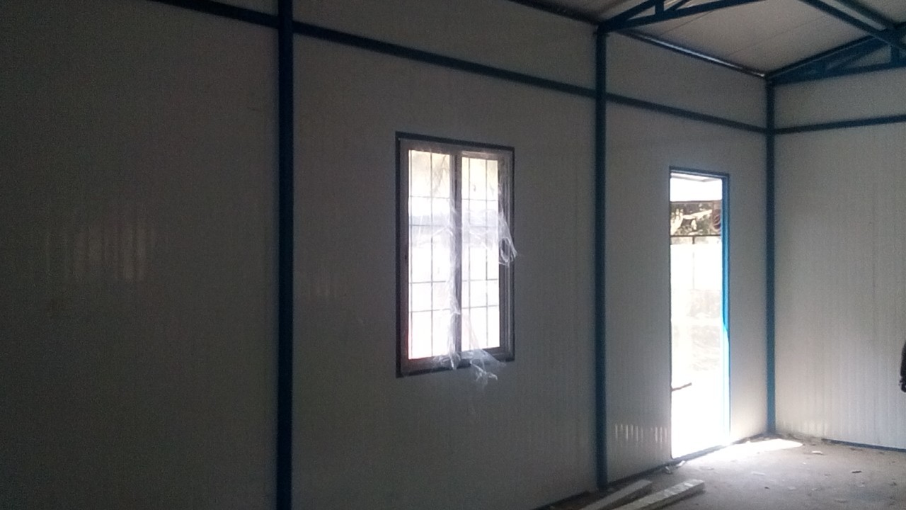 Prefabricated Classroom Roof Material: Metal Sheet