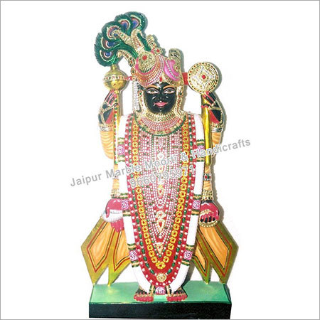 संगमरमर की श्रीनाथ प्रतिमा