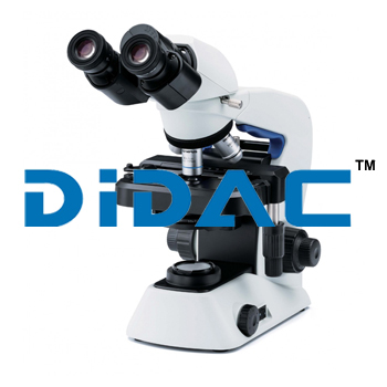 Biological Microscope - Metal, 198x258x384 mm | LED Illumination, Brightfield/ Darkfield Observation, Mechanical Stage Focus, FN20 Binocular