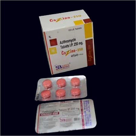 Azithromycin Tablets - 250mg Dose, Highly Effective Against Bacterial Infections, Non-Hazardous and Safe for Adult Use