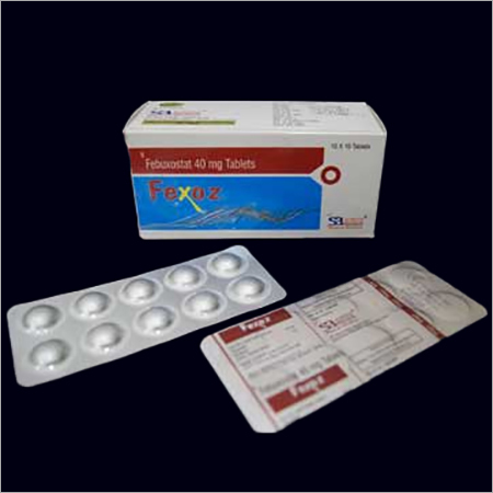 Febuxostat Tablets - 40mg | Safe for Adults, No Side Effects, Longer Shelf Life, Clinically Tested