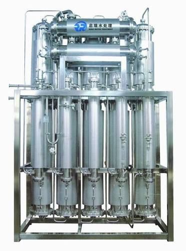 Stainless Steel Double Tube Panel Multiple Effect Distilled Water Machine