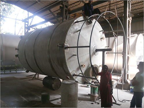 FRP एसिड भंडारण कंटेनर