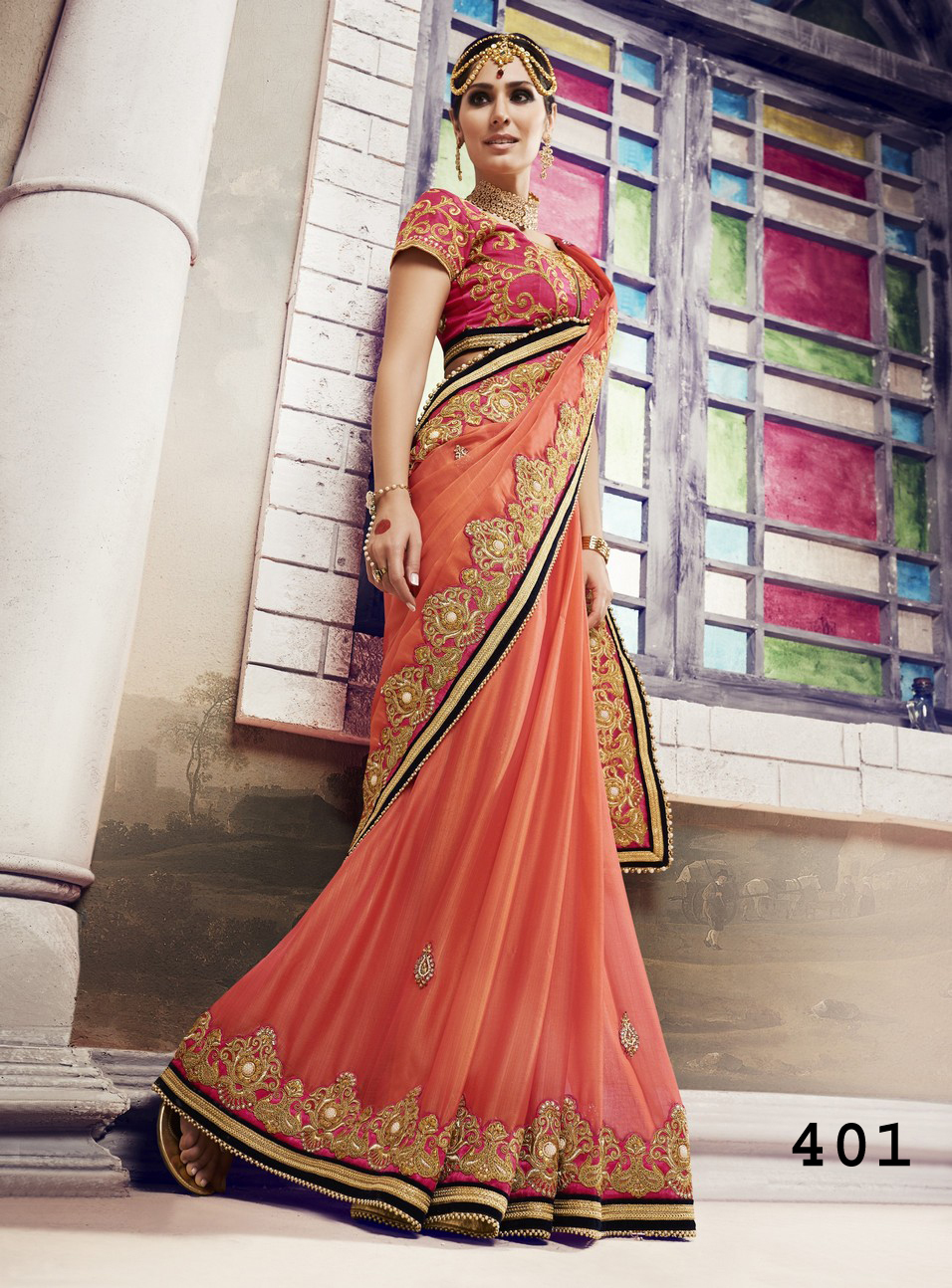 Designer Western Sarees