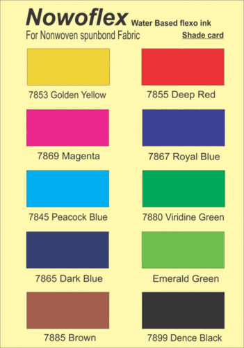 Flexographic Printing Inks - Water Based Ink, Drum Cartridge, Medium Size, Available in All Colors | Excellent Print Finish, Superior Gloss