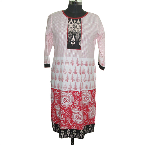 डिजाइनर कॉटन कुर्तियाँ