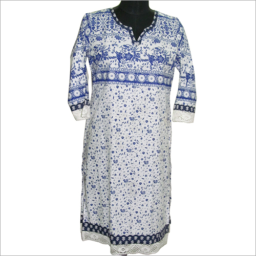 प्रिंटेड लेडीज कुर्तियाँ