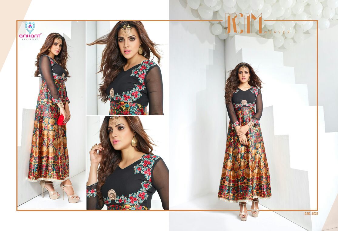 Pink Designer Party Wear Georgette Kurti