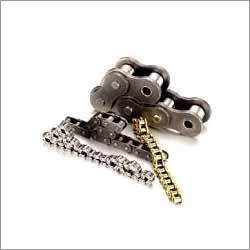 Precision Roller Chains - Mild Steel, 50mm Length, 5mm Width, Silver Color | Ideal for Heavy Conveying, Hydro-Electric, Mining, and Food Applications
