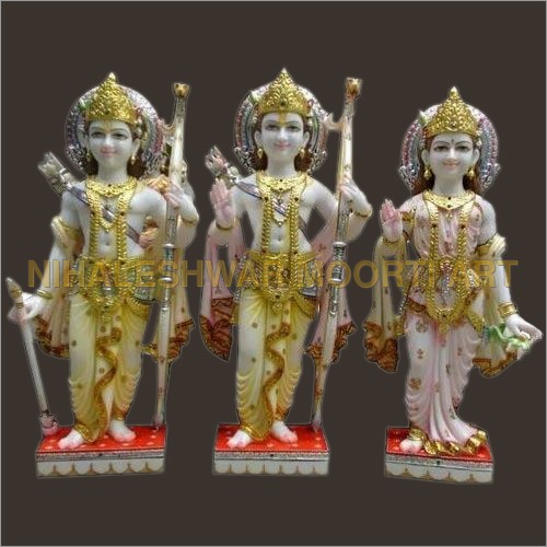 राम दरबार संगमरमर की मूर्ति