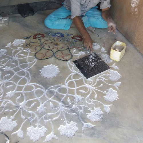 सजावटी संगमरमर का मंदिर