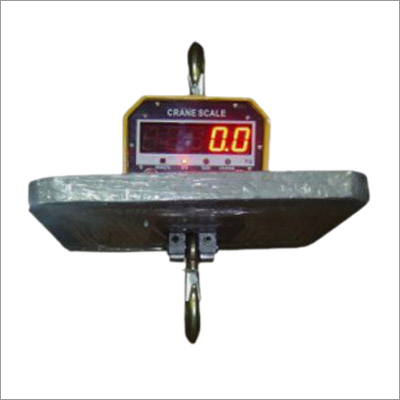 Digital Crane Scale - Metal, 300x200x50 mm | 1000 kg Capacity, LCD Display, 0.5% Accuracy, -10 to 50°C Operating Temperature, Battery Powered