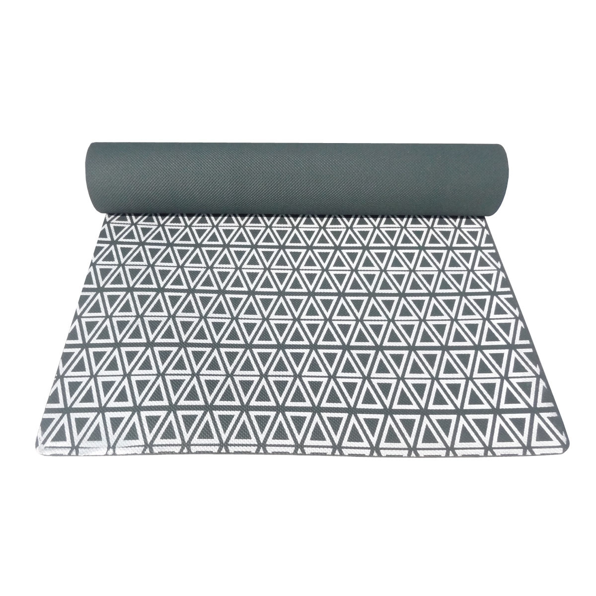 Triangle Print Yoga Mats