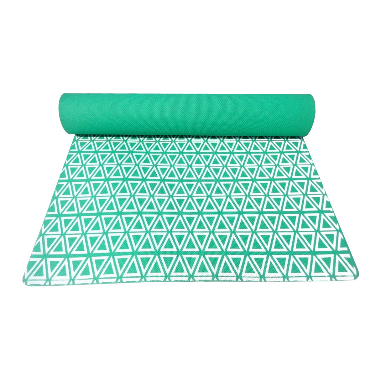 Triangle Print Yoga Mats