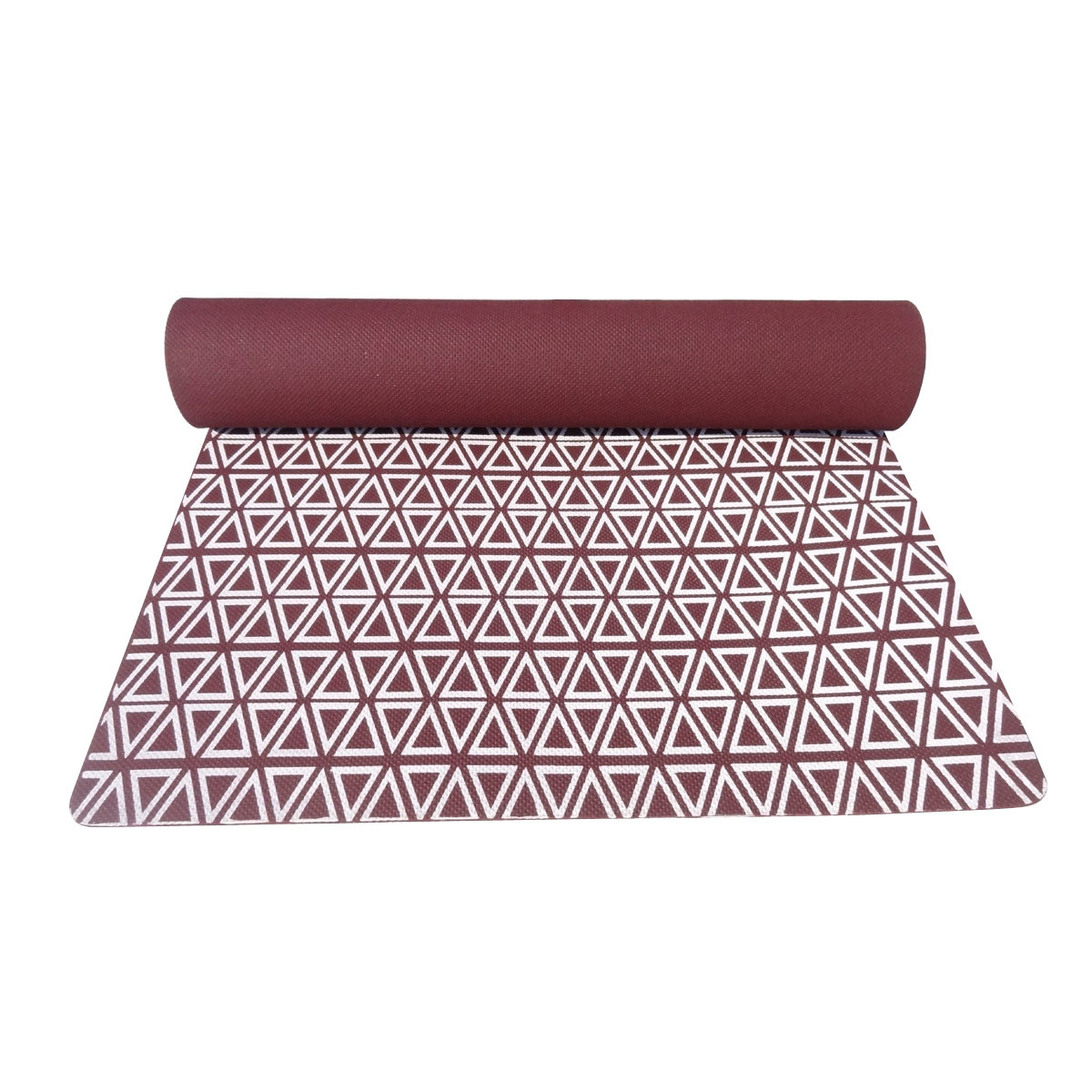 Triangle Print Yoga Mats