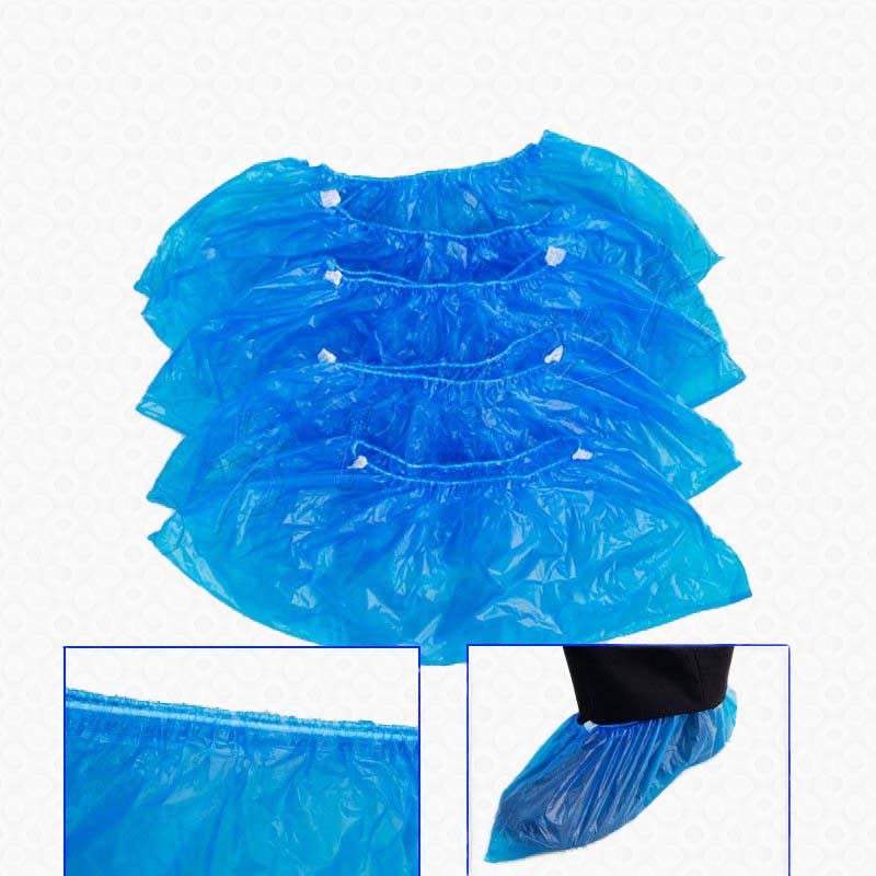 Automatic Plastic Shoe Cover Machine - Color: White
