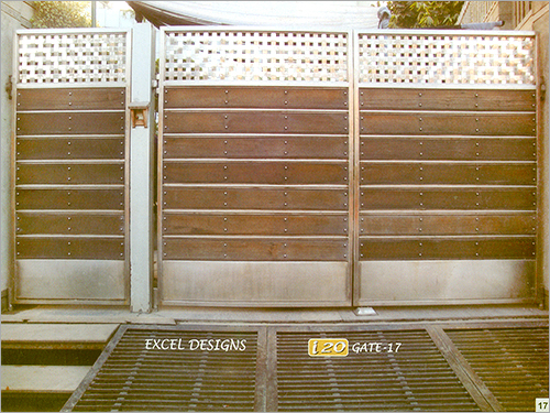 स्टेनलेस स्टील गेट