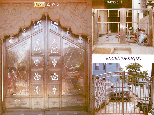 स्टेनलेस स्टील गेट
