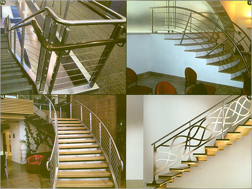 स्टेनलेस स्टील रेलिंग