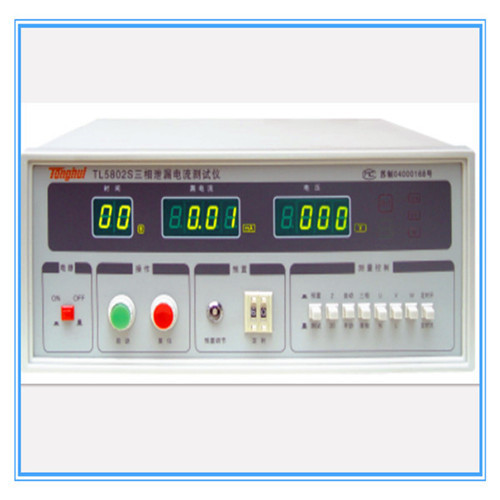 TL5802 Leakage Current Meter - Metal, 350x135x280 mm, Gray | Automatic Test Voltage and Leakage Current Display, Adjustable Alarm Settings, Over-limit Alarm, True RMS AC/DC, 1 MHz Bandwidth
