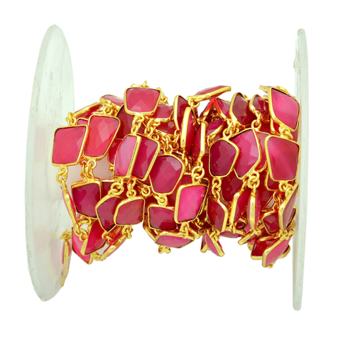 गोल्ड प्लेटेड बेज़ल कनेक्टर चेन जेंडर: यूनिसेक्स