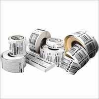 व्हाइट बारकोड लेबल