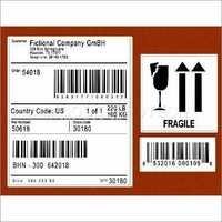 व्हाइट डिजिटल पैकेजिंग लेबल