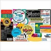 बहु रंग उत्पाद लेबल