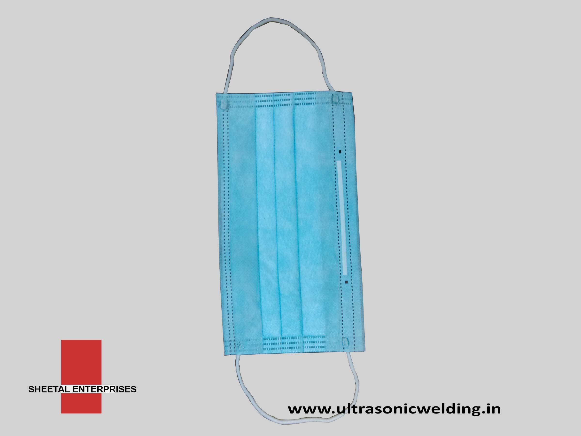 Ultrasonic Outside Ear-loop Welding Machine - Metal, 2646x620x1750 Mm | 3 Kw Power, 20 Khz Frequency, 45-55 Pcs/min Capacity, High Productivity