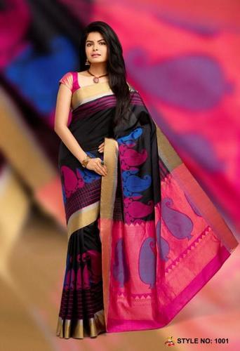 सभी प्योर सिल्क हैंडलूम साड़ियां -1001