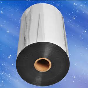 Silver metalized polyester film