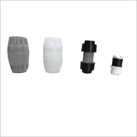 Black And White Plastic Push Fit Coupler