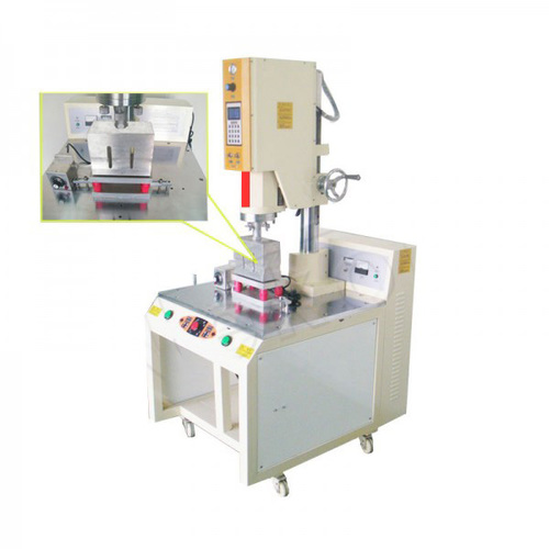Ultrasonic Hot Fix Machine - 1000x850x2000mm | 220V, 2600W Power, 15KHZ Frequency, 30-40pcs/min Productivity with Enhanced Stability and Efficiency