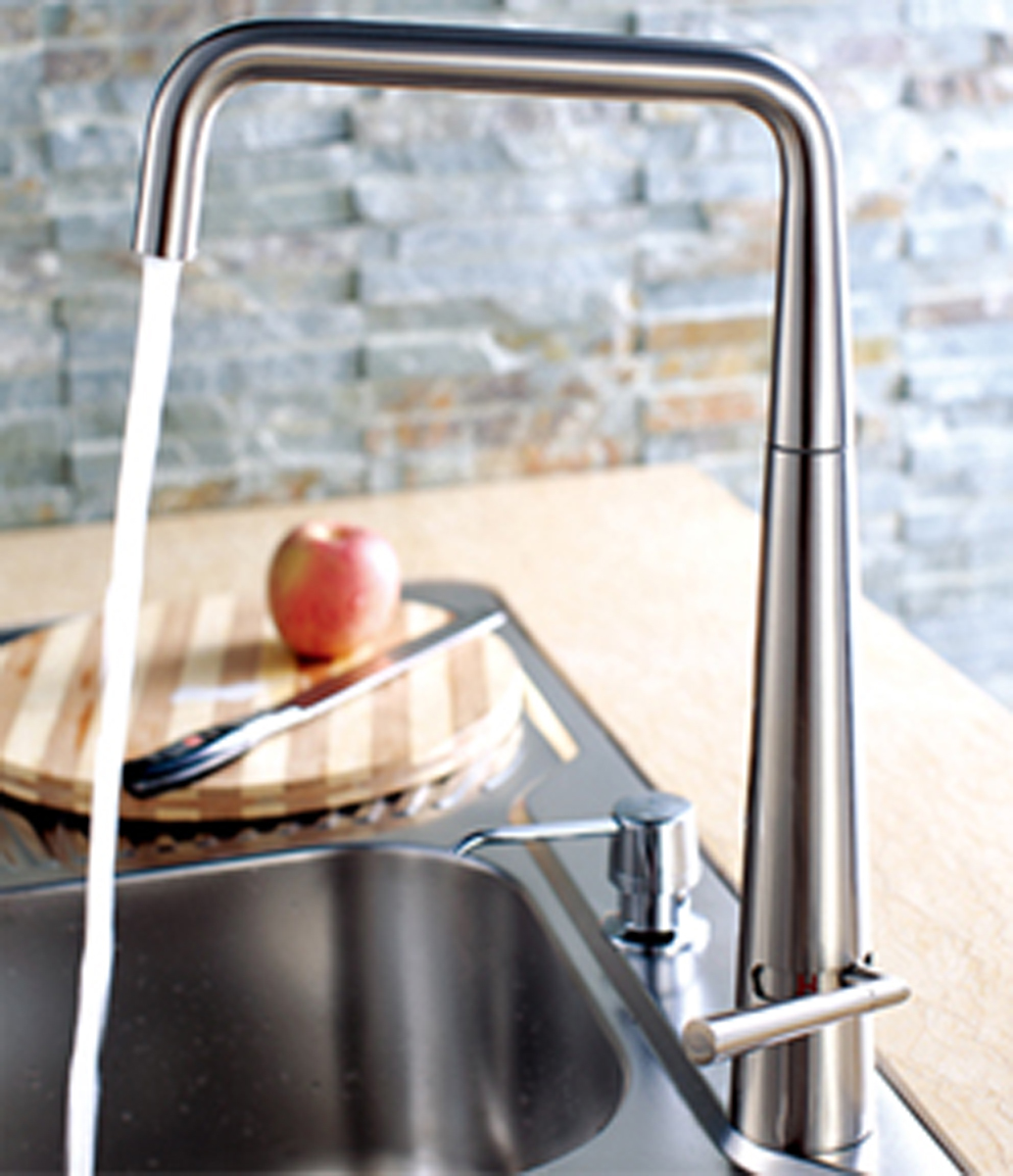 Brass Simoll Kitchen Mixer