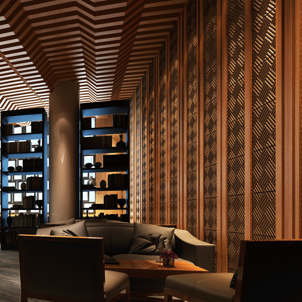 3d Decorative Soundproofing Wall Panel Application: Residential Building