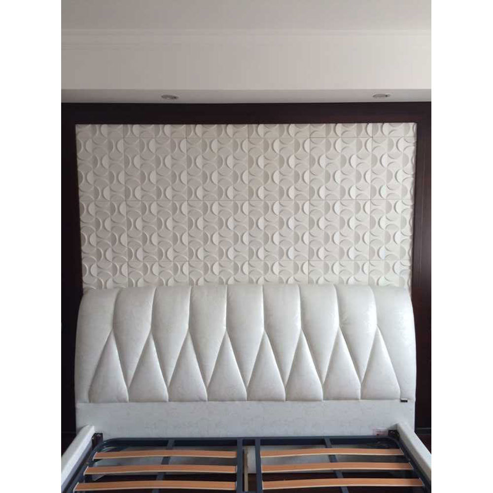 Diana Carved Embossed Faux Leather 3d Wall Panels Application: Residential Building