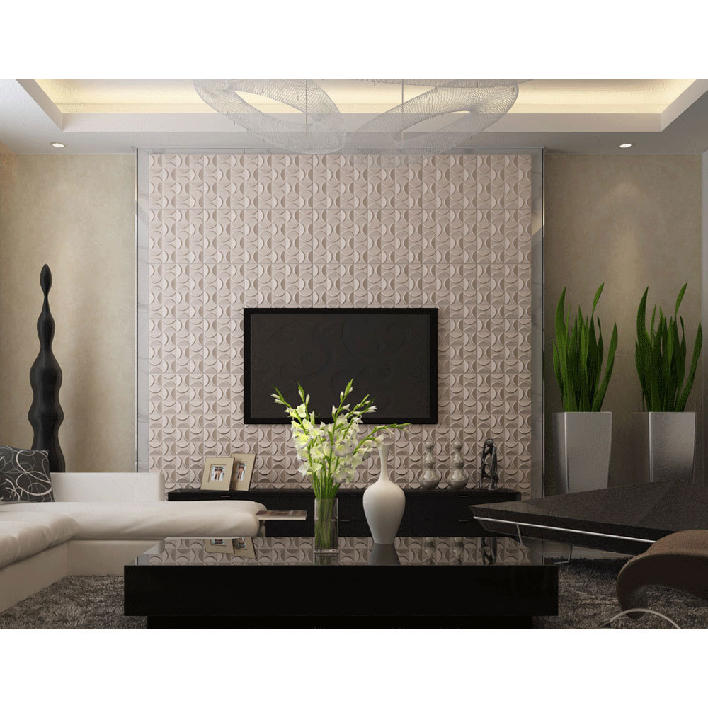 Diana Carved Embossed Faux Leather 3d Wall Panels Application: Residential Building