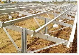 Solar Panel Structure - Aluminum Alloy, Variable Dimensions, Silver Color | High Reliability, Durable, Corrosion Resistant, Timely Delivery