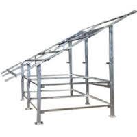 Solar Panel Structure - Aluminum Alloy, Variable Dimensions, Silver Color | High Reliability, Durable, Corrosion Resistant, Timely Delivery