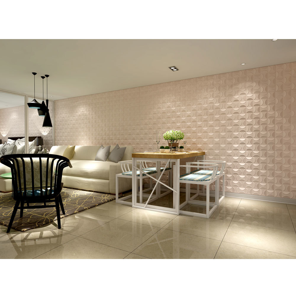 Diana Carved Embossed Faux Leather 3d Wall Panels Application: Residential Building