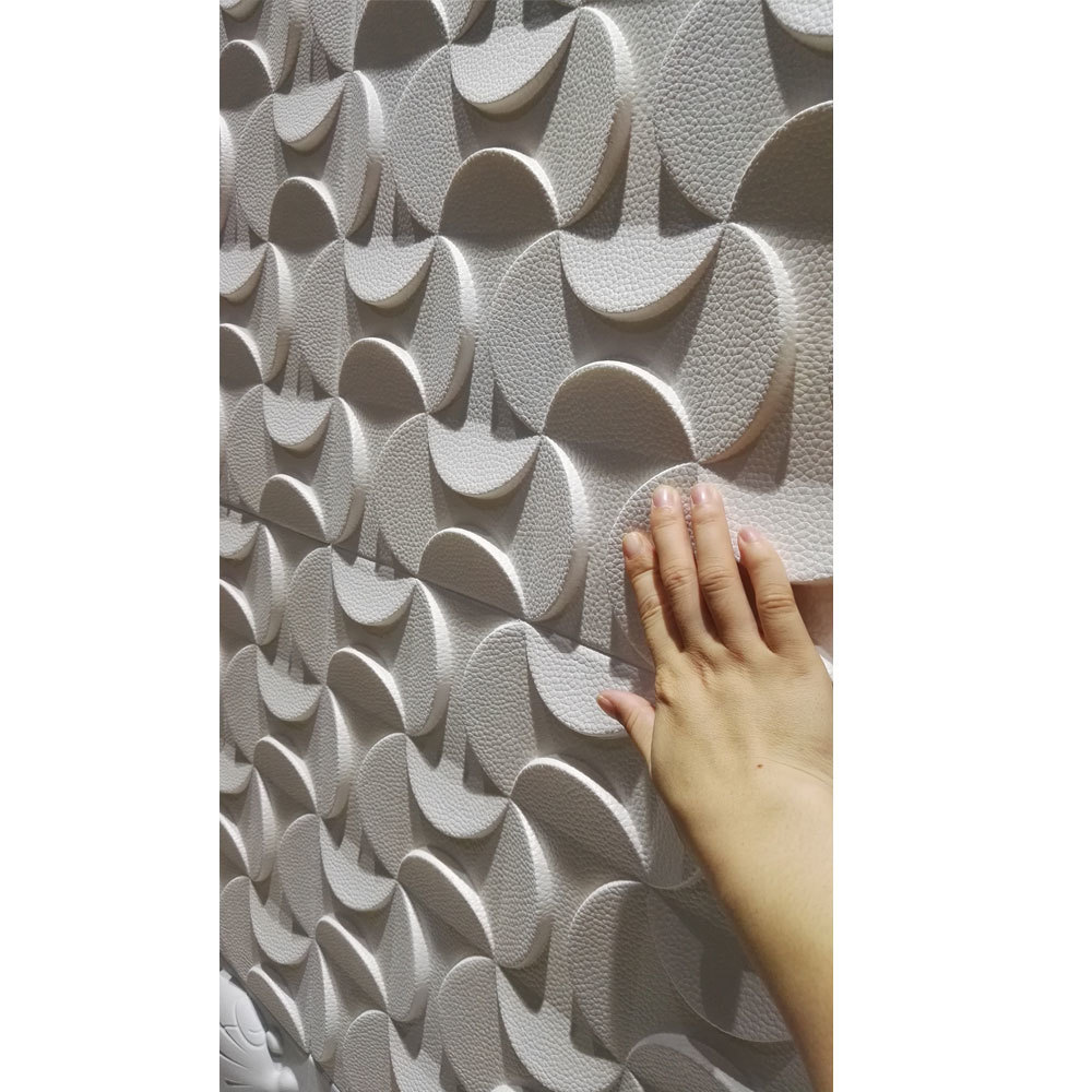 Diana Carved Embossed Faux Leather 3d Wall Panels Application: Residential Building