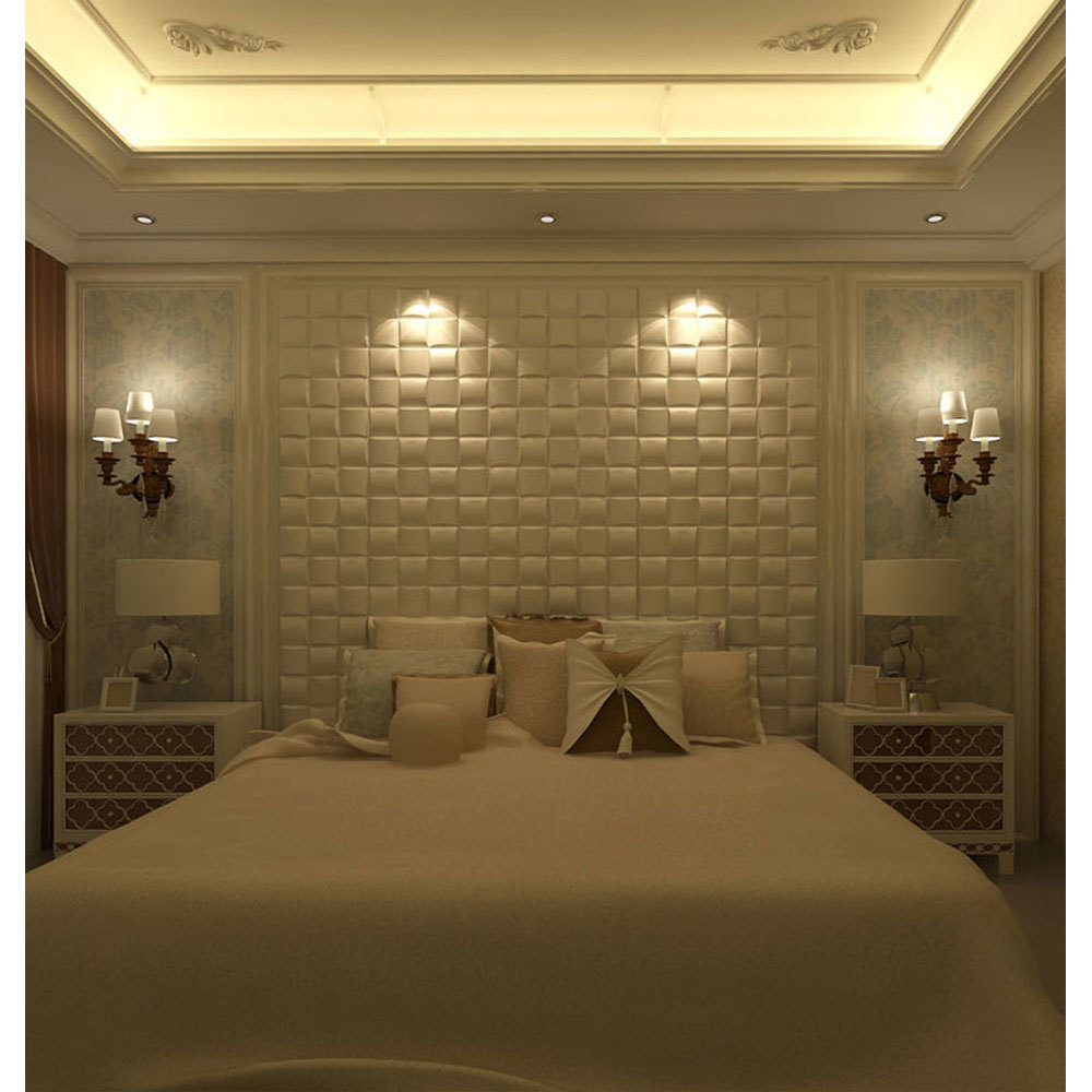 Designer Leather Wall Panel - Faux Leather, 400x400mm, Available In 17 Colors | Eco-friendly, Acoustic Insulation, Easy Installation, Low Maintenance