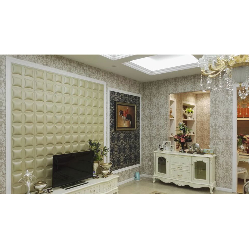 Artificial Leather Tiles - 400x400x26mm, 17 Color Options | Eco-friendly, Acoustic Insulation, Easy Direct Installation