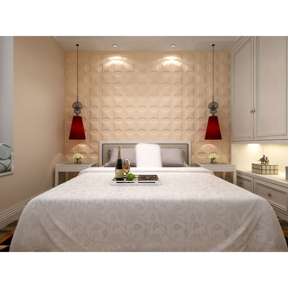 Artificial Leather Tiles - 400x400x26mm, 17 Color Options | Eco-friendly, Acoustic Insulation, Easy Direct Installation