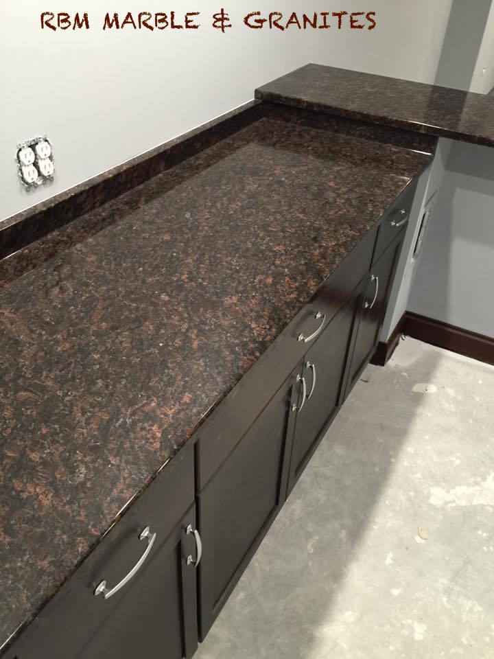 Tan Brown Granite Block