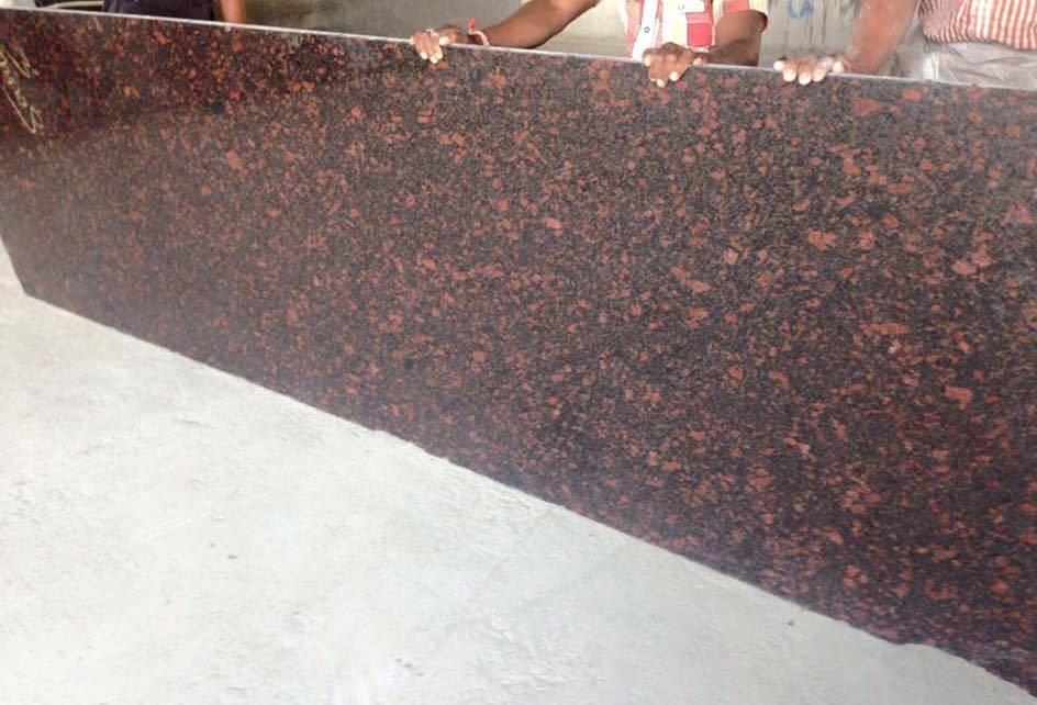 Tan Brown Granite Block