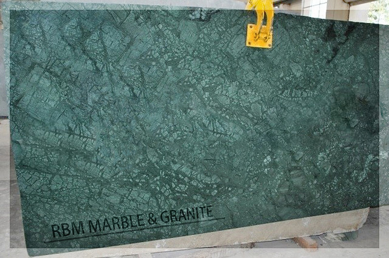 Forest Green Marble - 381 Mm Thick, Polished Surface Finish | Exquisite Swedish Green Marble Ideal For Flooring, Cladding, And Countertops