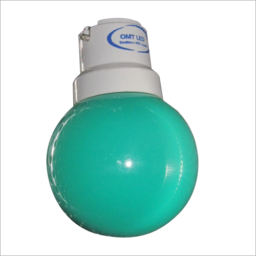 0.5 Watt Led Bulb - Plastic, 40mm Dia, Green, E14 Base | Energy Efficient, Long Lifespan, Bright Light